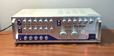 ProMain MA-420P II DIGITAL ECHO STEREO MIXING AMPLIFIER Pre-Owned . • $145