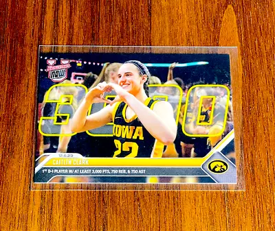 Caitlin Clark 2023 Bowman U #15🏀🏀Short Print SP🏀🏀3000 Points🏀Iowa Hawkeyes • $7