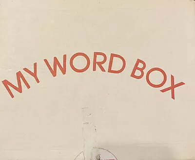 Vintage Flash Cards My Word Box The Child's World Inc. Great Fun A To Z Words • $7.99