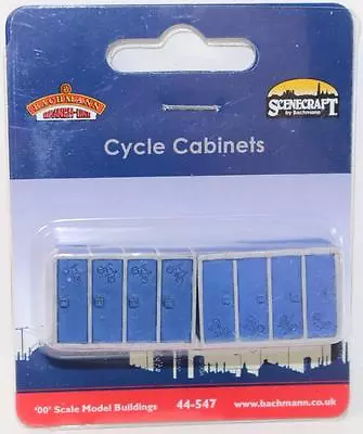 OO 1:76 44-547 Bachmann Scenecraft 1 X Pack Of 2 Cycle Cabinets New FNQHobbys • $10.62