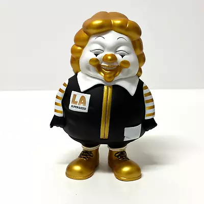 MC Supersized Sofubi Figure LA Black + Gold Secret Base Ron English *READ DESC* • $254.96