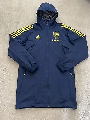 £11.50 • Buy Arsenal Hooded Jacket Men’s Medium Navy Yellow Exc Con