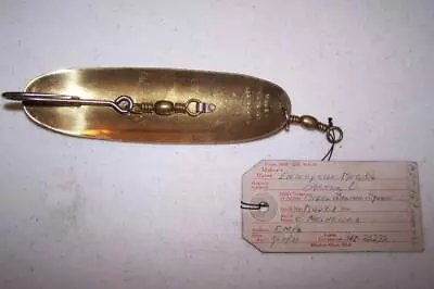 Enterprise Mfg. Co. Salmon Spoon From The Archives In The Pflueger Factory!!! • $70