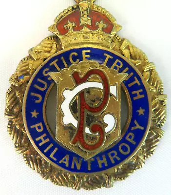 £39.51 • Buy 1941 Royal Order Of Buffaloes Knighthood Philanthropy Medal - VTG WW2 Ribbon Pin