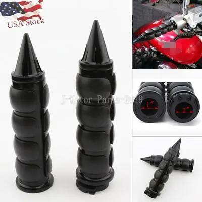 1'' Spike Handlebar Hand Grips For Kawasaki Vulcan VN 1500 1600 1700 Mean Streak • $29.38