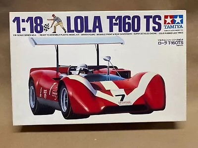 1970 1:18 LOLA T-160 TS RACE CAR TAMIYA MODEL KIT #10004-2600 Vintage Road LOOK • $55