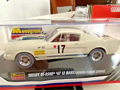 Monogram 85-4865 Mustang Shelby GT-350 #17  Le Mans 1967 Analog 1/32 Slot Car • $79.99