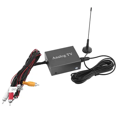Car Mobile DVD TV Receiver Analog TV Tuner Strong Signal Box W/Remote Control ND • £27.65