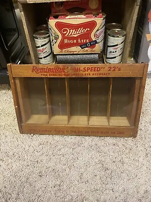 Rare Vintage Remington Arms Ammo Box Store Display Case 22 Great Look • $725