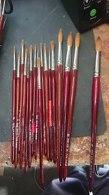 Sable Artists / Hobbyists Sable Paint Brushes Lp Brush Co Various Sizes • £8.50