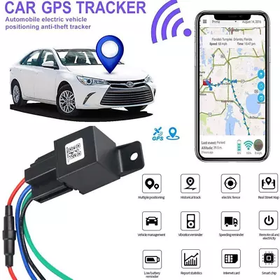 GPS Real-time Tracker Tracking Locator Device GPRS GSM Car/Motorcycle Anti Theft • $16.99