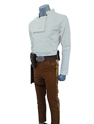 Inspired By Han Solo Star Wars Costume With Leather Belt  Pan & Shirt Empire St • £250