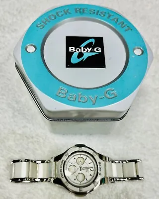Casio Baby-G BGA-120C 5001 Quartz Analog Digital Ladies Watch; New Batteries • $25