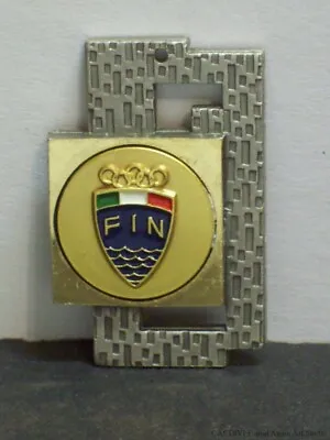 Italian Olympic Committee Swimming Federation Medal 1971 Summer Championship Vtg • $14.99