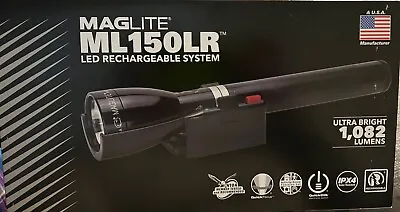 Maglite Ml150lr Led Rechargeable System 1082 Lumens • $180