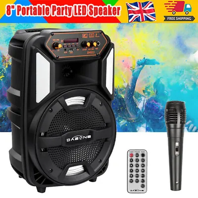Wireless Portable FM Bluetooth Speaker Subwoofer Heavy Bass Sound System Party • £34.99