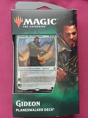 Magic The Gathering WAR OF THE SPARK GIDEON PLANESWALKER DECK New Sealed MTG • $74.99