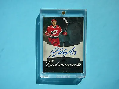 2012/13 Upper Deck The Cup Enshrinements Card Ce-sk Jeff Skinner Autograph Auto • $99.99