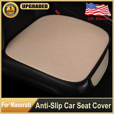 For Maserati Car Front Seat Covers Four Seasons Cushions Protectors Pad Interior • $15.14