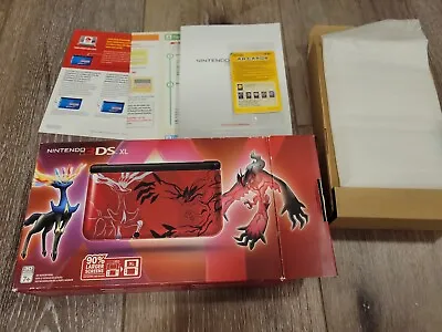 $79 • Buy Box Only Nintendo 3DS XL Pokemon X And Y Limited Edition XY Red NO Console 