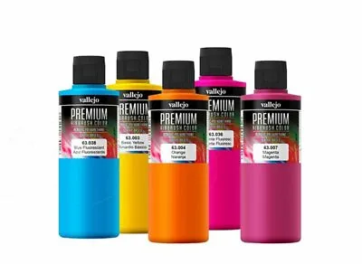 Nail Art / Manicure Airbrush Ready Acrylic Paint Large 200ml Bottles Choose Any • £10.64