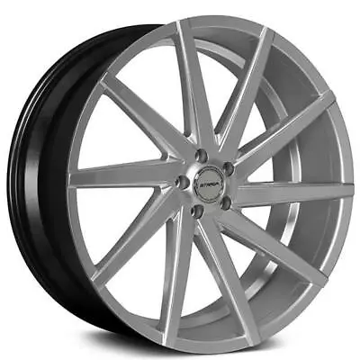 (4) 22  Strada Wheels Sega Silver Rims(B30) • $1305