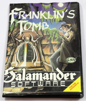 £8.99 • Buy Franklin's Tomb - Dragon 32 Game Large Box  Salamander Software