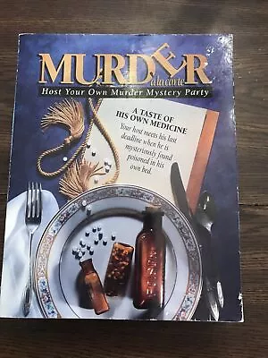 Vintage 1993 MURDER A La Carte A Murder Mystery Party Game By BePuzzled • $24.99