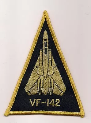 USN VF-142 GHOSTRIDERS F-14 Triangle Aircraft Patch F-14 TOMCAT FIGHTER SQN • $6.99