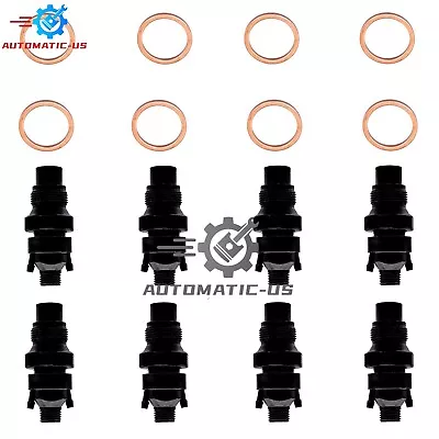 Set Of 8 6.5L Turbo Diesel Marine Injectors For GM Chevy 1992-2005 0432217255 • $149.98