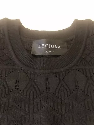 Decjuba Balloon Sleeve Knit Top / Size Small: 6-10 • $20