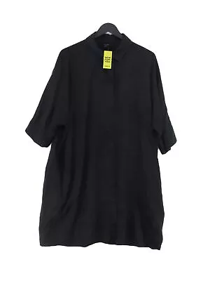 COS Women's Midi Dress S Blue 100% Lyocell Modal Shirt Dress • £13