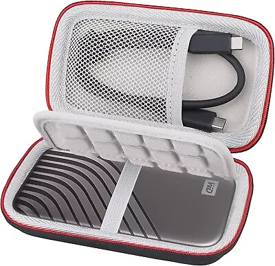 $23.99 • Buy Hard Carrying Case For WD My Passport SSD External Portable Drive 500GB 1TB 2TB 