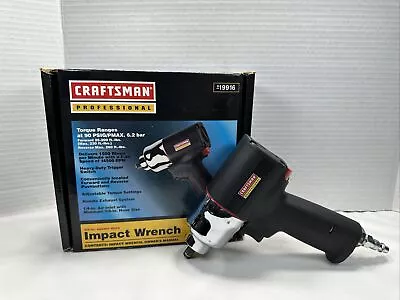 Craftsman 19916 Professional 3/8  Square Drive Air Impact Wrench Old Stock VGC • $120