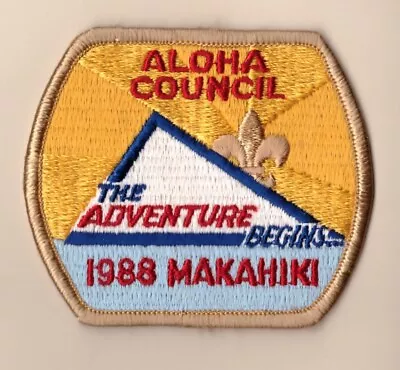 Makahiki - Aloha Council - Mint - 1988   Adventure Begins • $4.39