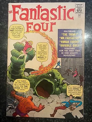 Fantastic  Four 1   - Nm- 9.2 - Silver Age Golden Record Reprint - Marvel Comics • $1957.20