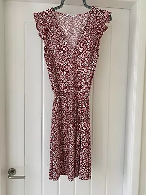 Womens Mango Red Summer Dress Size 10 • £2.50