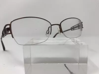 Elle Eyeglasses EL18779 50-18-135 Spring Hinge Brown A389 • $15