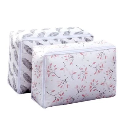 $13.30 • Buy Foldable Transparent Clothes Storage Bag Underwear Organizer For Pillow Quilt