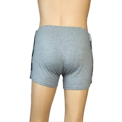 £12.13 • Buy Gray Reusable Incontinence Briefs Pants Cotton Underwear Washable For Men