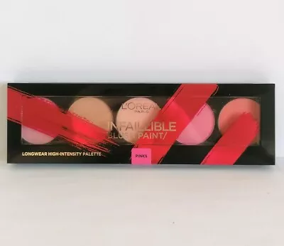 L'Oreal Infallible Blush Paint Pink Palette 5 Shades 10g - Free P&P  • £4.99