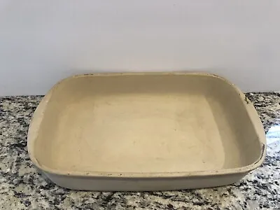 The Pampered Chef Stoneware Baking Dish Lasagna Casserole USA 0913 1992 • £25.05