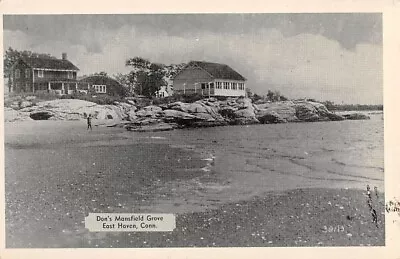 EAST HAVEN CT ~ DON'S MANSFIELD GROVE SUMMER SHORE COTTAGES ~ C. 1940's • $11.49