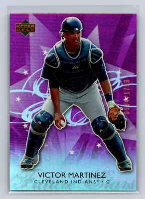 2006 Upper Deck Future Stars #21 Victor Martinez Purple #/1799 Indians D21 • $1.99