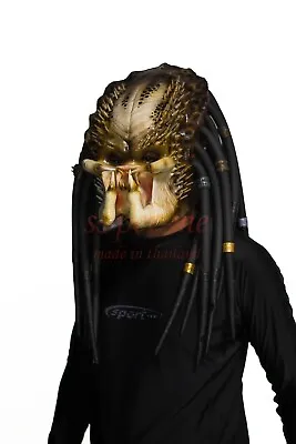 Elder Predator Latex Rubber Full Mask Replica Cosplay Halloween Costume Party • $330