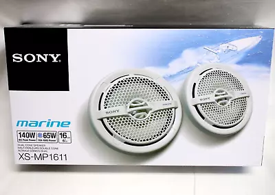 Sony DXS-M5511BT Digital Marine Bluetooth Stereo & 6.5  Dual Cone Speakers • $140