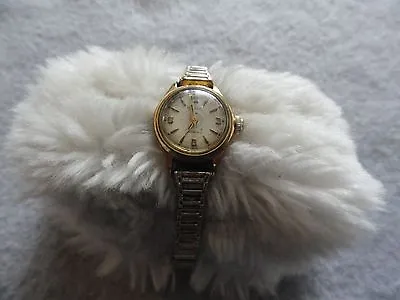 Vintage Hilton Automatic Incabloc Ladies Watch - Runs Fast • $29.95