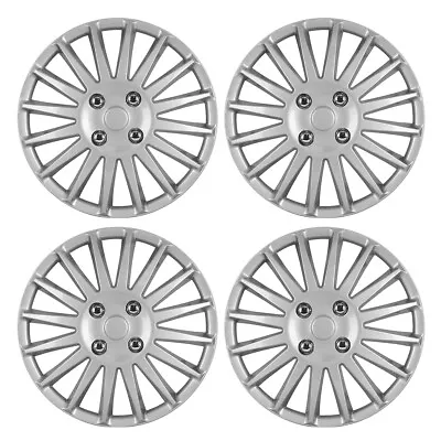 14  Set Of 4 Lacquer Wheel Covers Snap On Full Hub Caps Fit R14 Tire & Steel Rim • $38.99