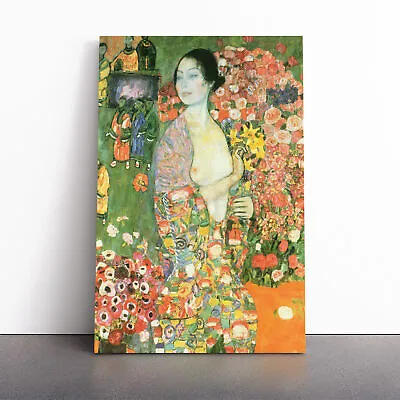 Gustav Klimt The Dancer Canvas Wall Art Print Framed Picture Decor Living Room • £24.95
