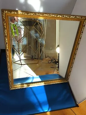 £19.99 • Buy Antique Style Mirror Vintage Ornate Rococo Gold Baroque 34 X 37cm With Stand